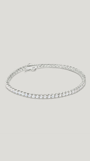 Francine Tennis Bracelet Sterling Silver