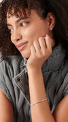 Francine Tennis Bracelet Sterling Silver