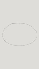 Petra Necklace 18K White Gold