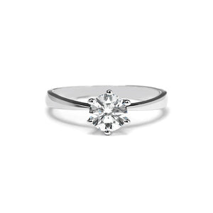Gaia Ring 0.51ct 18K White Gold