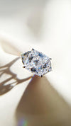 Gemma Ring 9K White Gold