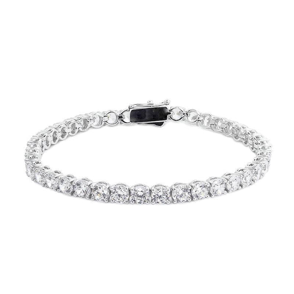 Copy of Hailey Round Prong Tennis Bracelet