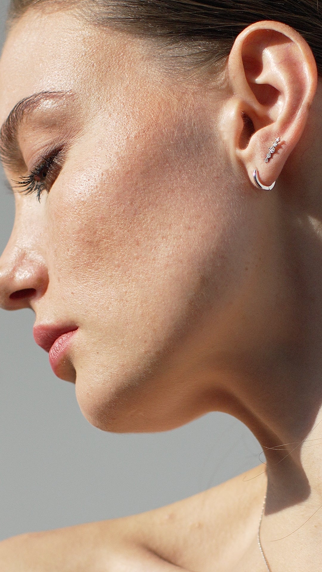 Haru Stud Earring Sterling Silver