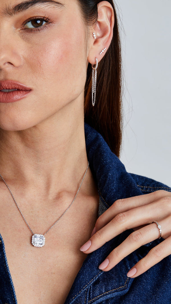 Haru Stud Earring Sterling Silver