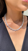 Camden Line Necklace Sterling Silver