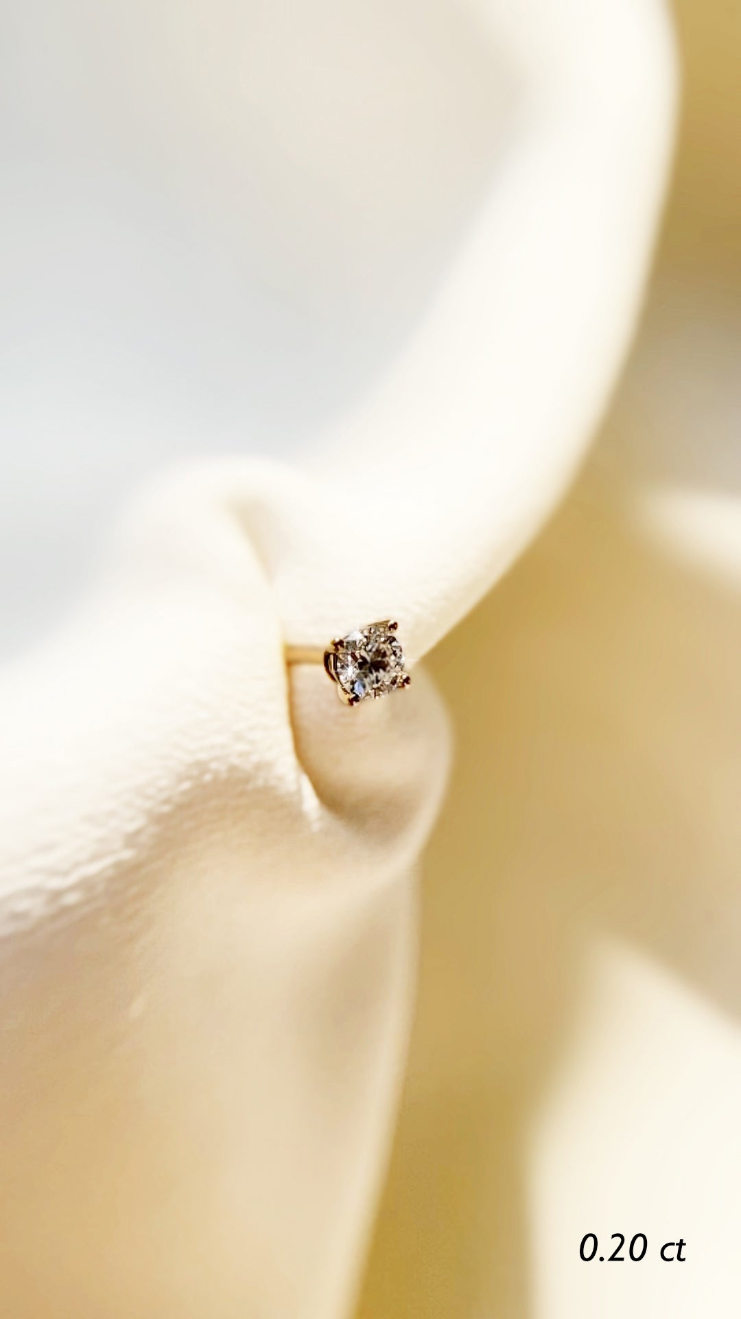 Irene Studs 18K Yellow Gold