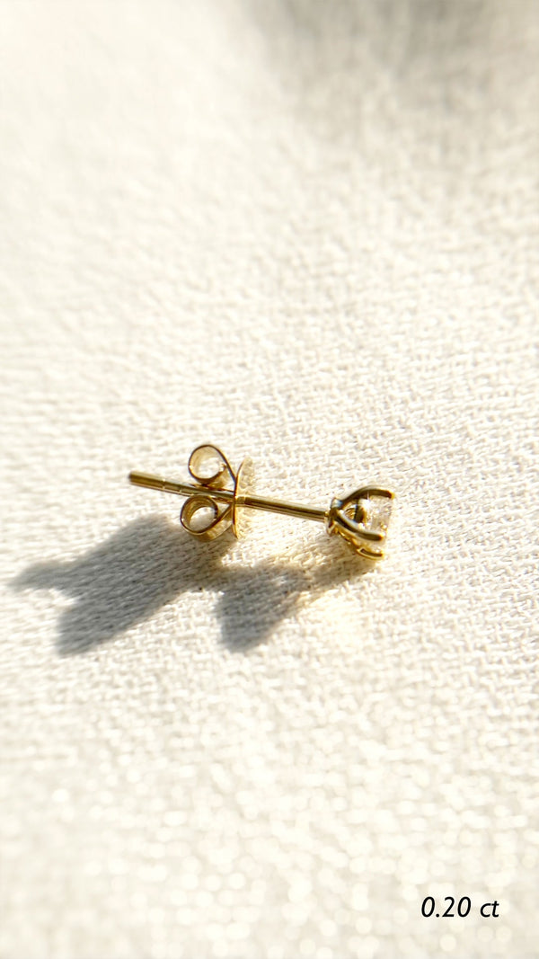 Irene Studs 18K Yellow Gold