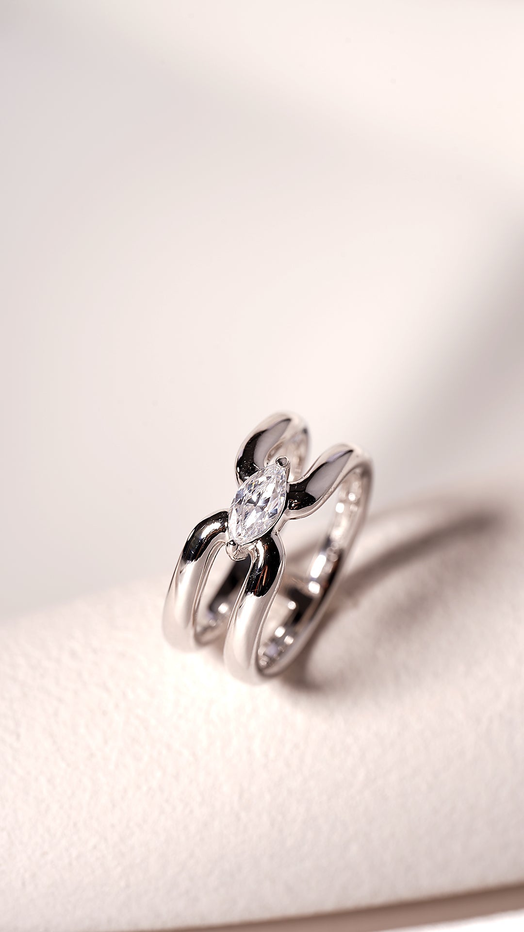 Jett Ring Sterling Silver