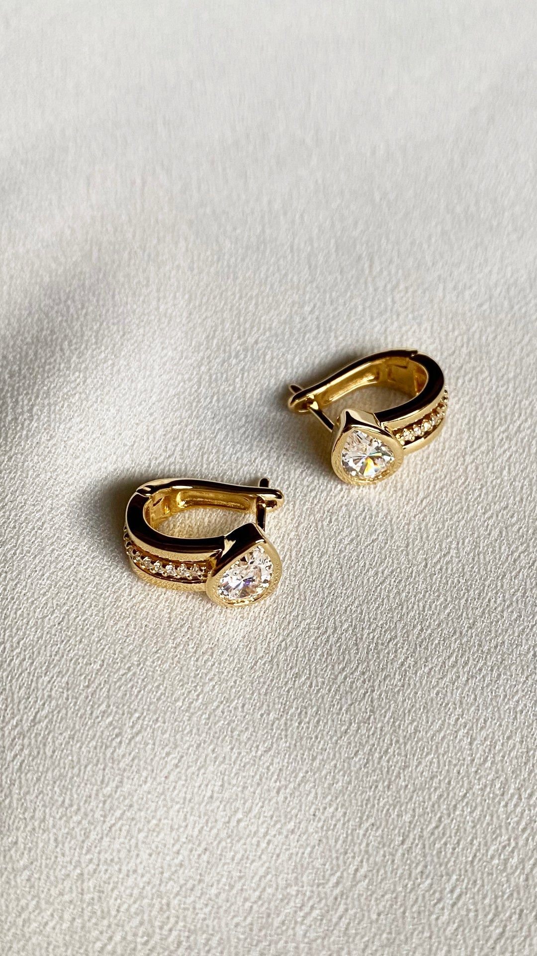 Jaia Earrings Gold Vermeil
