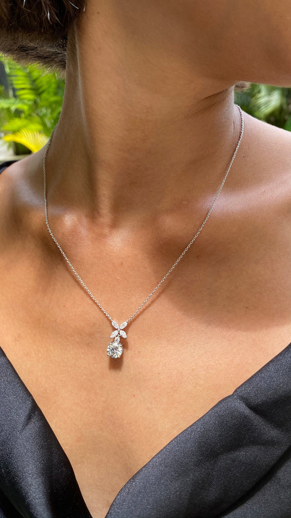 Jasmine Necklace Sterling Silver