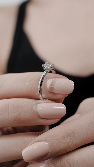 Judy Ring 0.57ct 18K White Gold