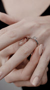 Judy Ring 0.57ct 18K White Gold