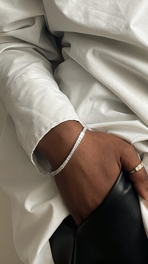 Kayla Bracelet White Gold Plated (Copy)