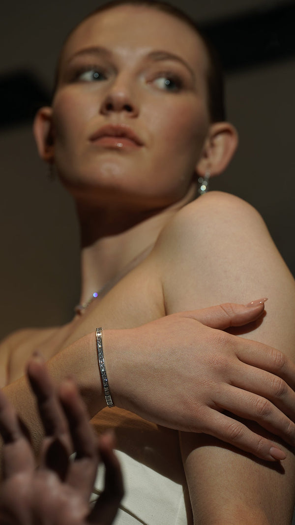 Kayla Bracelet White Gold Plated (Copy)