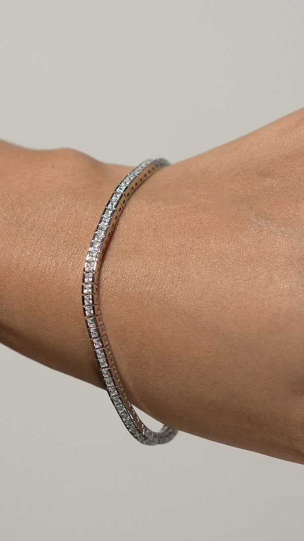 Kayla Bracelet White Gold Plated (Copy)