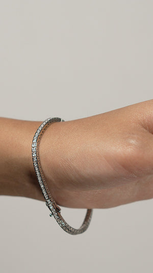 Kayla Bracelet White Gold Plated (Copy)