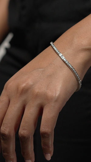 Kayla Bracelet White Gold Plated (Copy)