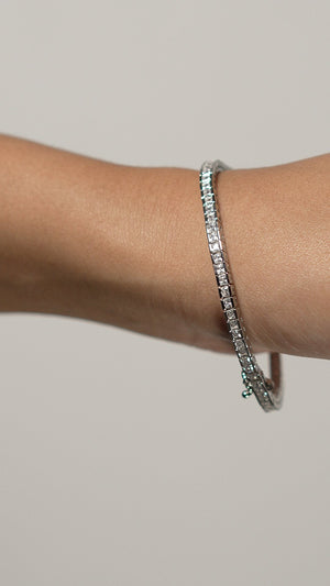 Kayla Bracelet White Gold Plated (Copy)