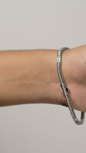 Kayla Bracelet White Gold Plated (Copy)