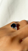 Leyton Sapphire Flanders Ring Sterling Silver