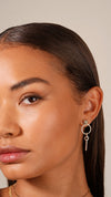 Maumau Drop Earrings Gold Vermeil