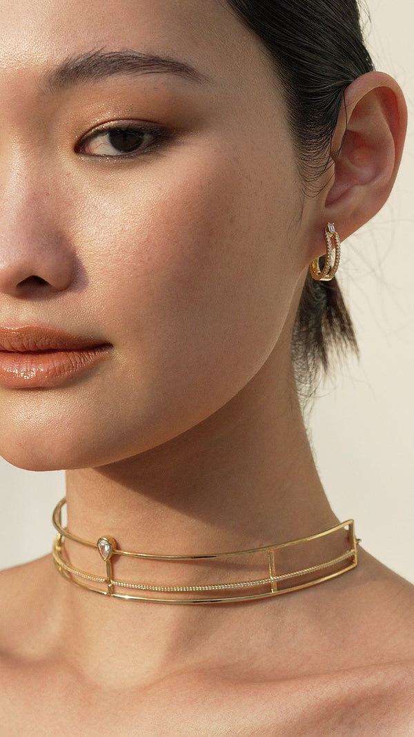 Myla Earrings 18K Gold Vermeil