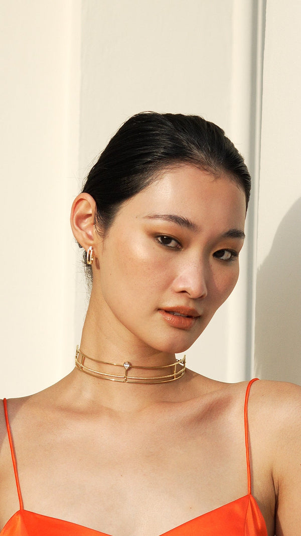 Myla Earrings 18K Gold Vermeil
