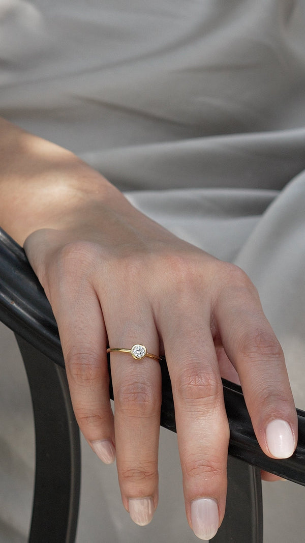 Maisie Ring 9K Yellow Gold