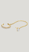 Mira Ear Cuff Extender Gold Vermeil