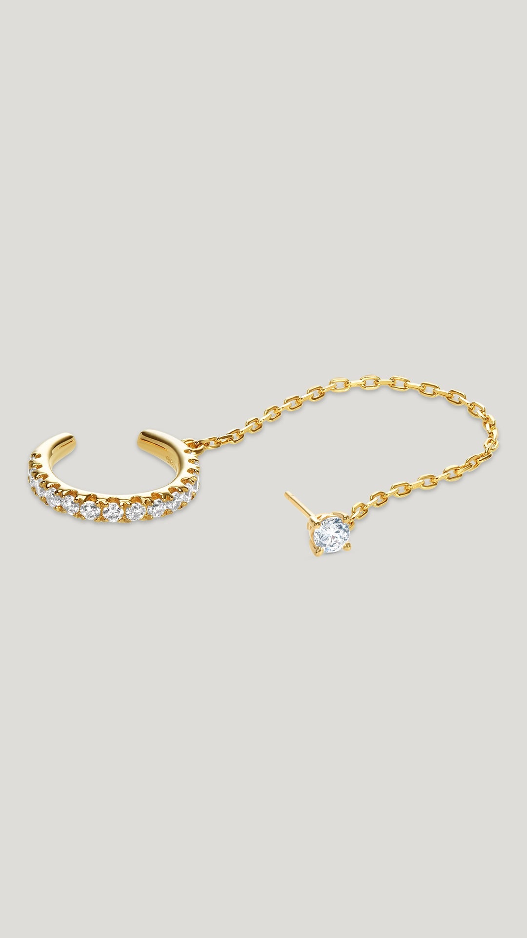 Mira Ear Cuff Extender Gold Vermeil