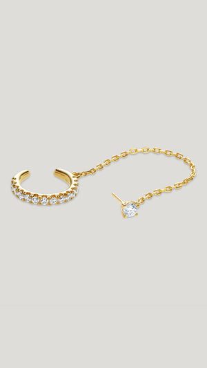 Mira Ear Cuff Extender Gold Vermeil