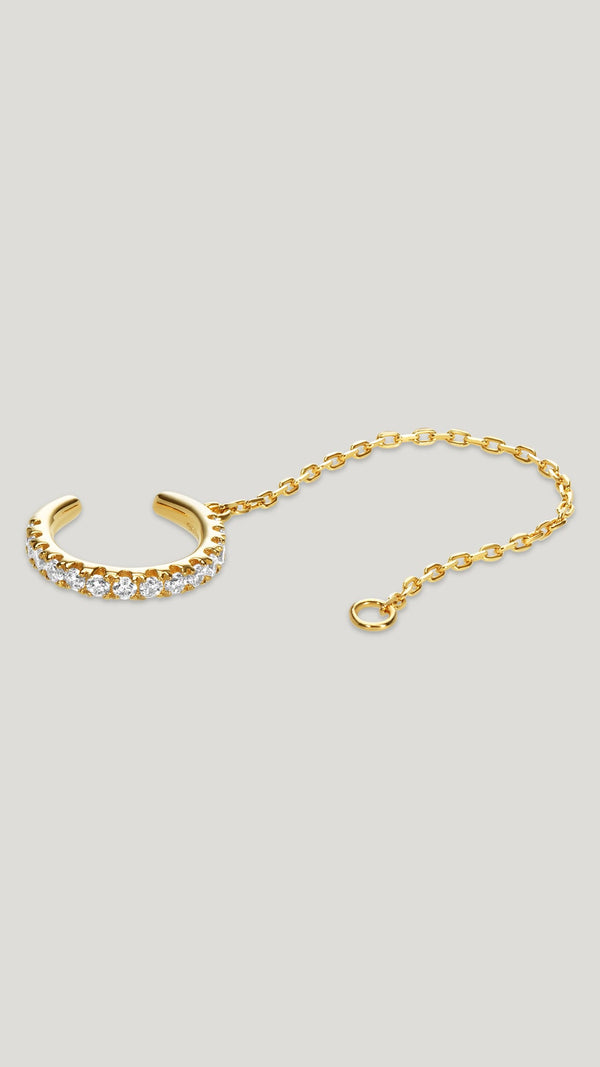 Mira Ear Cuff Extender Gold Vermeil