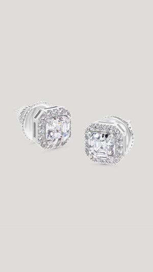 Misha Stud Earrings Sterling Silver