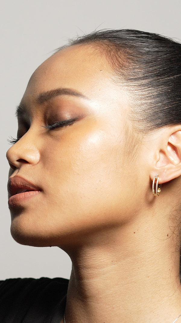 Myla Earrings 18K Gold Vermeil