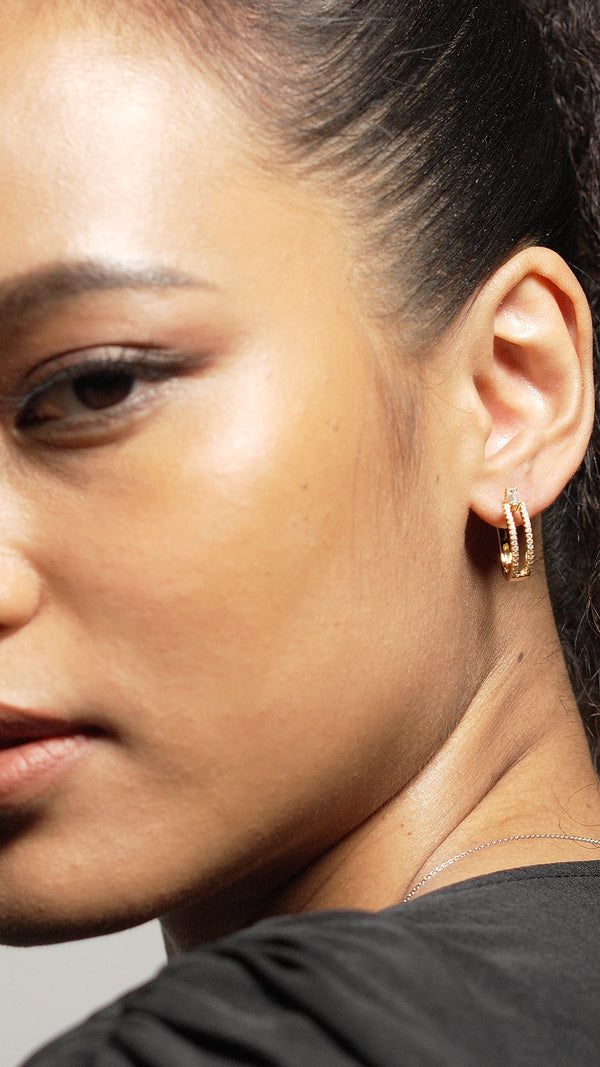 Myla Earrings 18K Gold Vermeil
