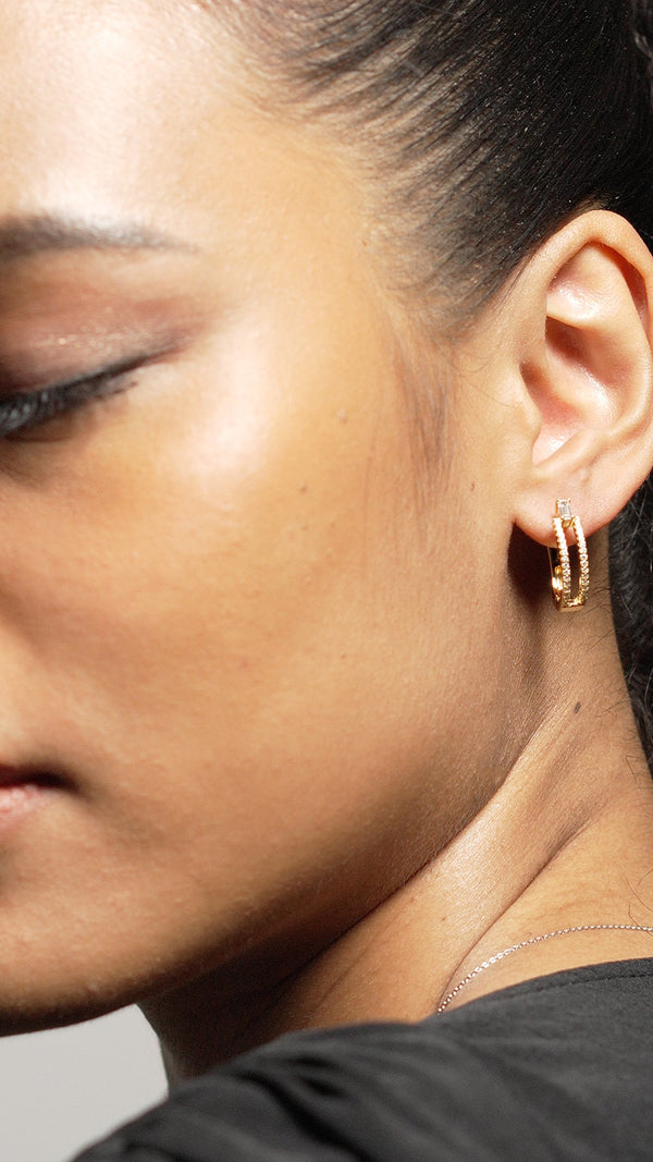 Myla Earrings 18K Gold Vermeil