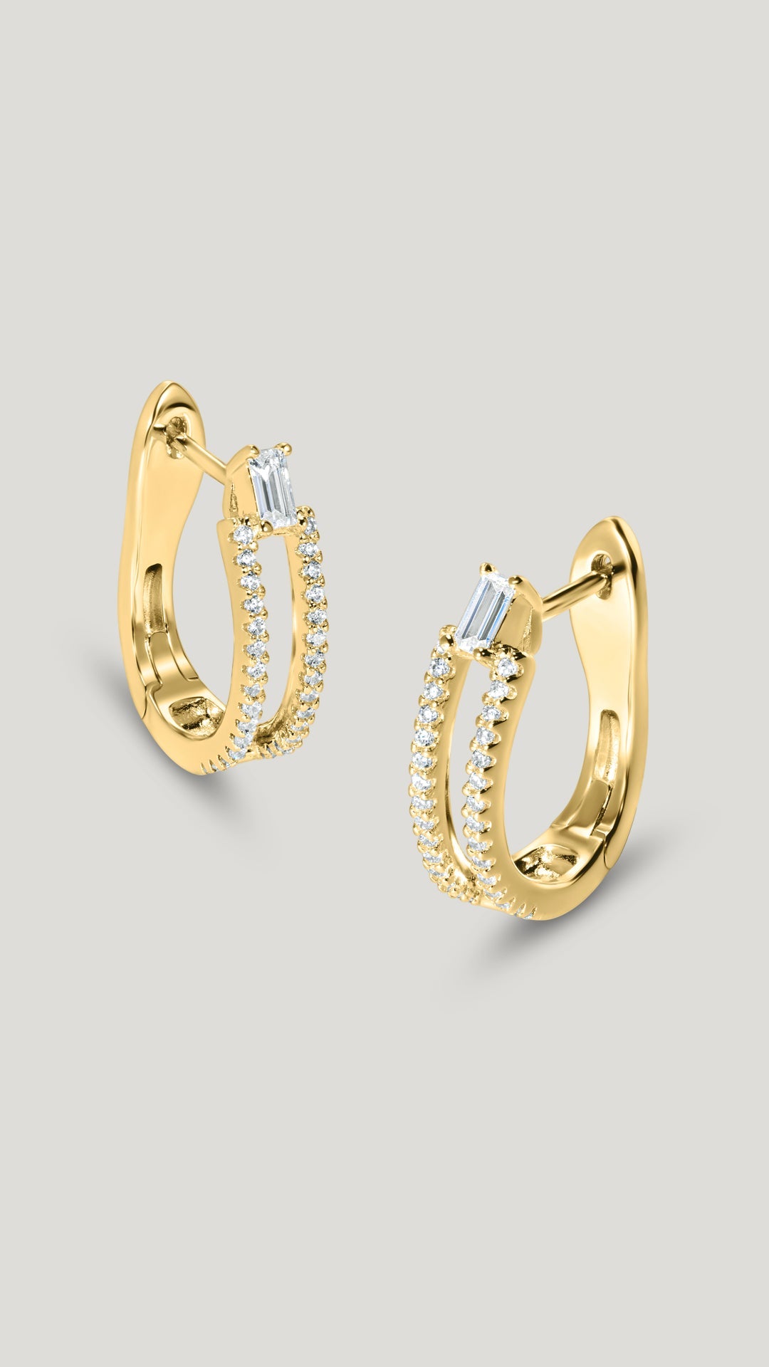 Myla Earrings Gold Vermeil