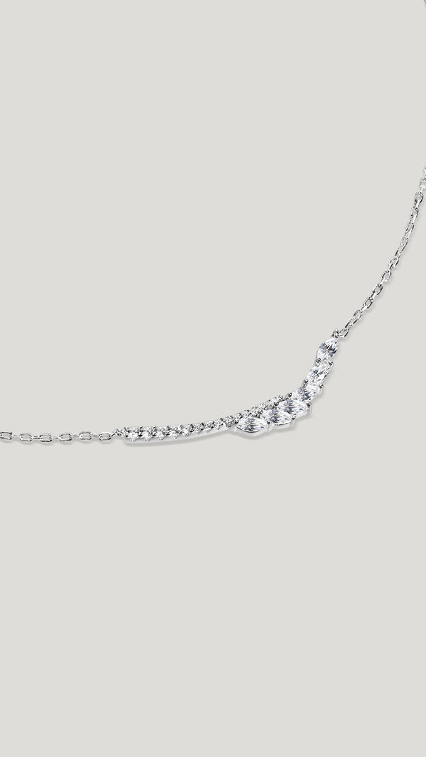 Laeta Necklace Sterling Silver