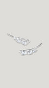 Toluda Ear Climber Sterling Silver
