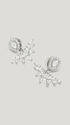 Suriya Ear Jacket Earrings 9K White Gold