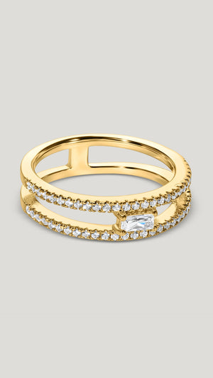 Odin Ring Gold Vermeil