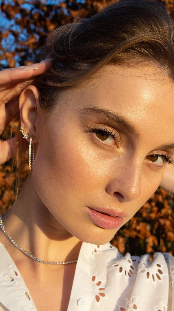 Abigail Studs Gold Vermeil