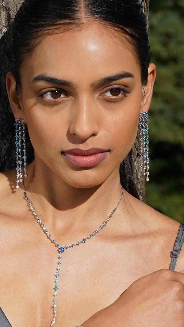 Phoenix Rain Earring Silver