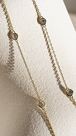 Petra Necklace Gold Vermeil