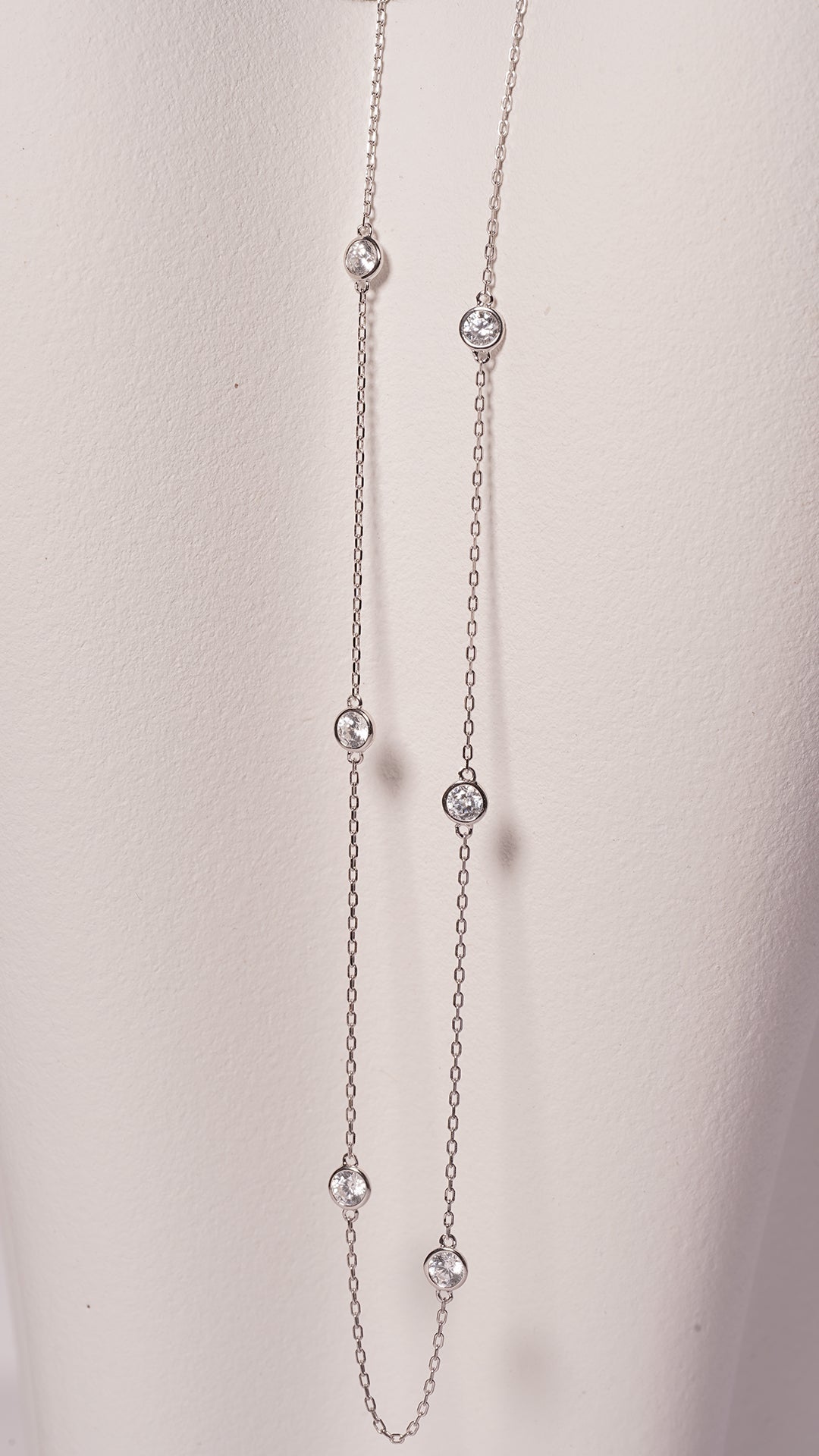 Petra Necklace Sterling Silver