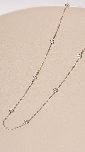 Petra Necklace Sterling Silver