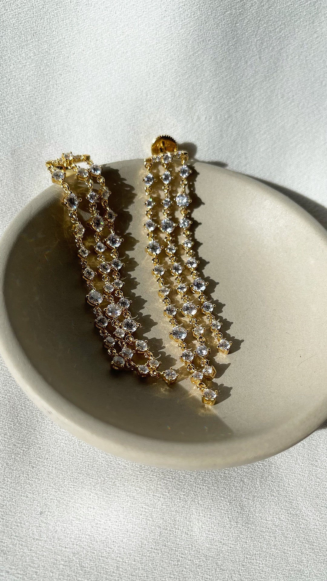 Phoenix Earrings Gold Vermeil