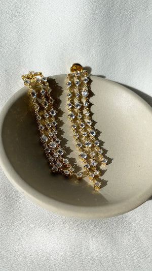Phoenix Earrings Gold Vermeil