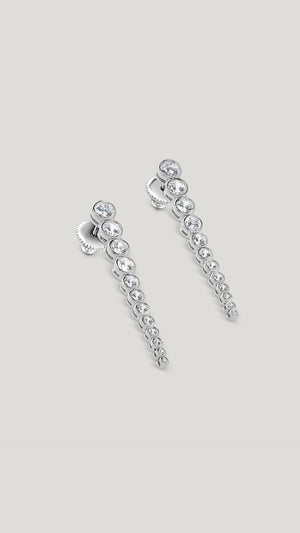 Quentin Earrings Sterling Silver