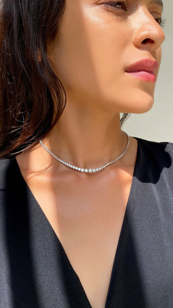 Quentin Necklace Sterling Silver